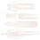 25St Duurzame Acryl Quiltrulers Voor DIY Patchwork En 3