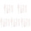 25St Duurzame Acryl Quiltrulers Voor DIY Patchwork En 4