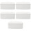 5St Lichtgewicht Witte Wipes Houder Box Voor Auto En Bureau 7