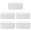 5St Lichtgewicht Witte Wipes Houder Box Voor Auto En Bureau 6