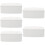 5St Lichtgewicht Witte Wipes Houder Box Voor Auto En Bureau 11