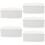 5St Lichtgewicht Witte Wipes Houder Box Voor Auto En Bureau 10