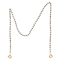 3St Zwarte Decoratieve Masker Ketting Sterk Duurzaam Brillenhouder
