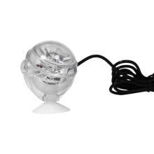2Stk Fish Tank Spotlight Weiß LED Submersible Licht Mit 360 Drehung