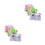 6St Dikke Douchemutsen Eva+satin, Waterdicht, Elastisch, Cartoon Print 3