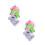 6St Dikke Douchemutsen Eva+satin, Waterdicht, Elastisch, Cartoon Print 4