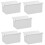 5St Compacte Witte Theezak Houder Voor Bureaus En Keukens 9
