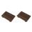 2Stk Holz-Seifenschale Farbe Robust & 8