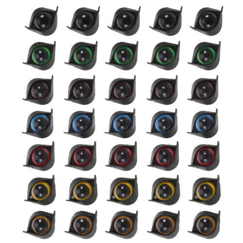 100Sets Multi Kleur Plastieken Voor Gehaakte En Gebreide
