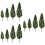 24St Plastic Mini Groen Voor Realistisch Model Landschap Decor 7