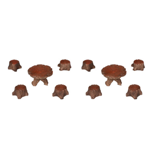 2Sets Resin Set Deko Für Garten 2