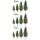 24St Plastic Mini Groen Voor Realistisch Model Landschap Decor 8