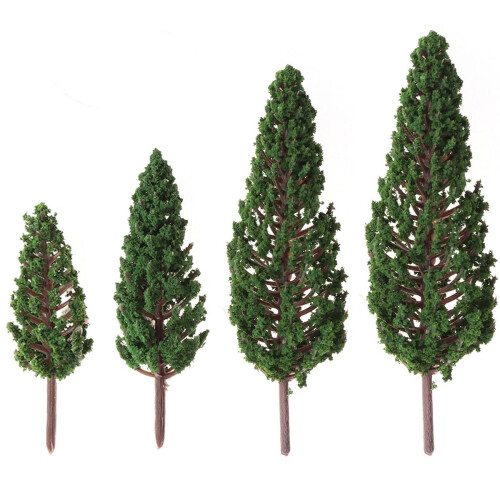 24St Plastic Mini Groen Voor Realistisch Model Landschap Decor
