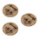 3Sets Koperen Kastsluitingen Eenvoudig Design Voor Dozen 7