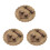 3Sets Koperen Kastsluitingen Eenvoudig Design Voor Dozen 3