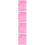 4St Herbruikbare Diamond Art Bewaarmap Roze Plastic 9