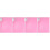 4St Herbruikbare Diamond Art Bewaarmap Roze Plastic 5