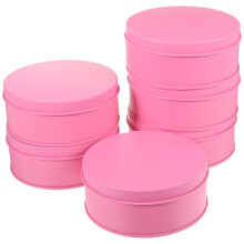 18St Roze Blikje Voor Snoep En Koekjes, Stevig , Multifunctioneel