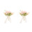 Simulierter Blumenstrauß Weiß Hochzeit 8