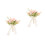 Simulierter Blumenstrauß Weiß Hochzeit 7