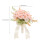 Simulierter Blumenstrauß Weiß Hochzeit 10
