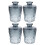 8St Blauwe Aromatherapie Glazen Parfumflessen Met Capaciteit 3