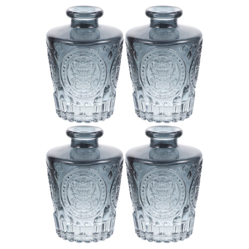 8St Blauwe Aromatherapie Glazen Parfumflessen Met Capaciteit 2