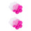 2St Siliconen Vriezer Tray Roze Babyvoeding Bewaarcontainer 7- 5