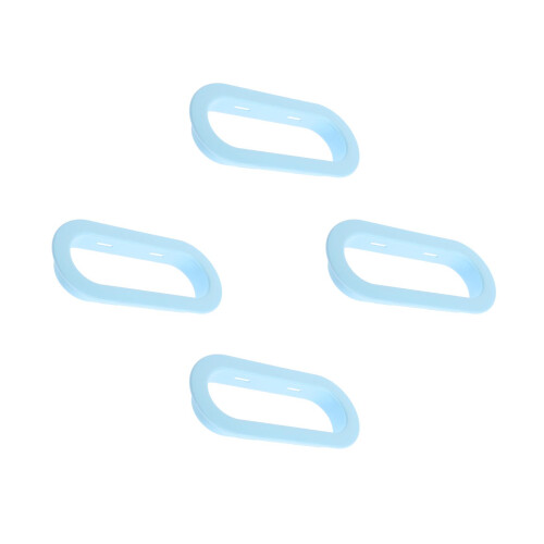 4Paren Duurzame ABS Bedrail Ringen Sky-Blue Kinderbed Beveiliging 2