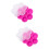 2St Siliconen Vriezer Tray Roze Babyvoeding Bewaarcontainer 7- 7
