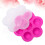 2St Siliconen Vriezer Tray Roze Babyvoeding Bewaarcontainer 7- 8