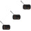 3St Draagbare Kabel Organizer Tas Zwart Digitale Accessoires Opslag 4