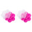 2St Siliconen Vriezer Tray Roze Babyvoeding Bewaarcontainer 7- 2