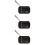 3St Draagbare Kabel Organizer Tas Zwart Digitale Accessoires Opslag 6