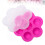 2St Siliconen Vriezer Tray Roze Babyvoeding Bewaarcontainer 7- 10