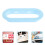 4Paren Duurzame ABS Bedrail Ringen Sky-Blue Kinderbed Beveiliging 7