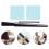 6Sets Professionele Ring Meetlint Zwart Us Maat Ringmaatmeter 9