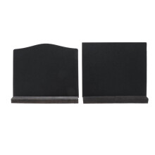 4St Mini Blackboard Bordjes Zwart Met Basis Voor Schrijfbare Decoratie