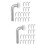 100St Universele J Bolt Pallet Rack Locking Pins 9