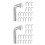 100St Universele J Bolt Pallet Rack Locking Pins 7