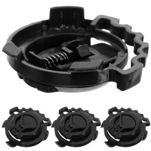 20St Helm Slot Snelsluiting Zwart Plastic Motorhelm Accessoire
