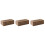 3St Tissue Box Bruin Decoratief Voor Desktop En Woonkamer 7