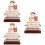 3St Cartoon Kalender Multifunctioneel Huishoudelijk Accessoire 8
