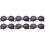 6St Anti-Uv Kinderbril Zwart Party Mode Accessoire 4