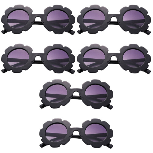 6St Anti-Uv Kinderbril Zwart Party Mode Accessoire 2
