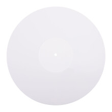 3St Huismat Voor Vinyl Disc Wit Acryl Turntable Accessoire