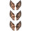 3Paren Zwarte Cosplay Ooren Materialen Elf Oor Props 9