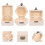 6St Kinder Sieraden Opbergdoos DIY Khaki Knutselset 10