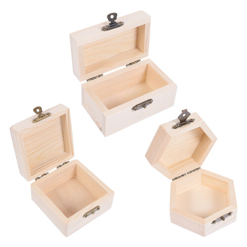 6St Kinder Sieraden Opbergdoos DIY Khaki Knutselset 1
