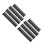 100St Pijl Nock Covers Zwart Plastic Voor Professionele Boogschutters 7